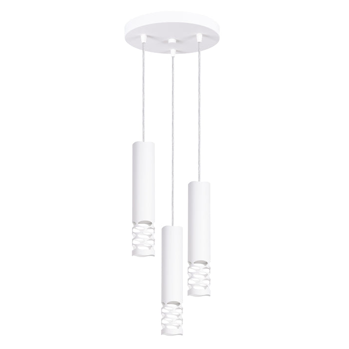 SOLLUX SL.1694 Lámpara colgante LIRO 3P blanca blanco