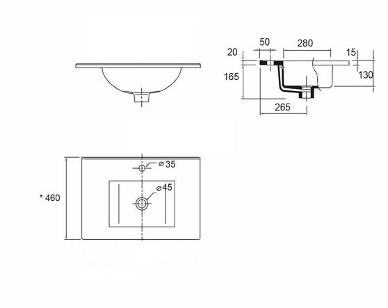 SALGAR ATTILA Complete Furniture Set 3 Drawers Matte White