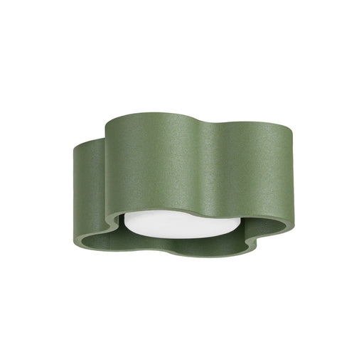 SOLLUX SL.3347 Lámpara De Techo Ovio 1 Verde Oliva Gx53