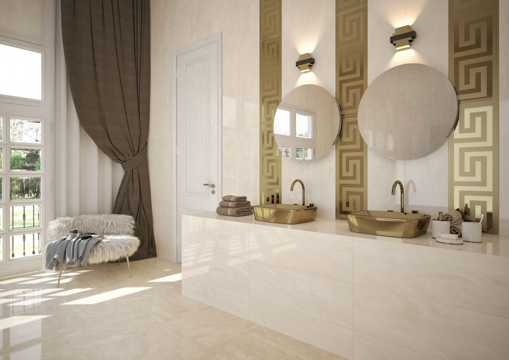 DUNE 187758 WONDER GOLD Lavabo de Sobreencimera