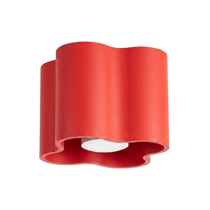 SOLLUX SL.3379 Lámpara De Techo Ovio 1 Roja Gu10