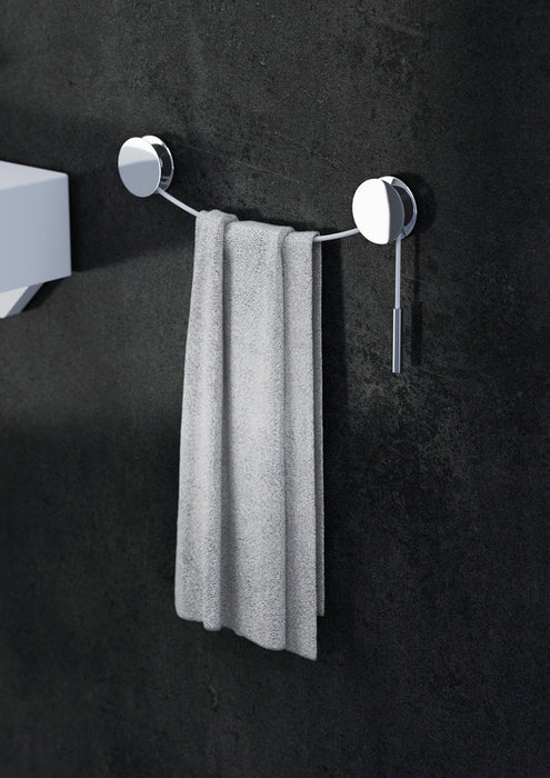 COSMIC 2751564 DIABOLO Chrome-White Towel Holder