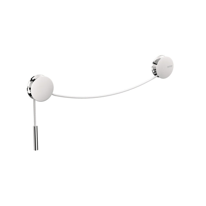 COSMIC 2751564 DIABOLO Chrome-White Towel Holder