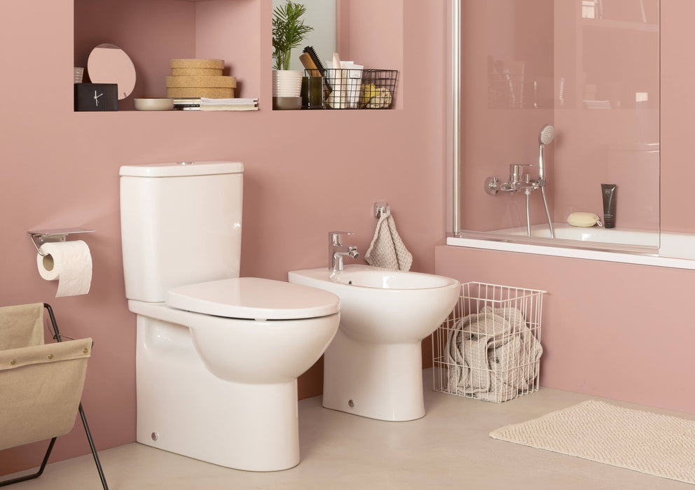 ROCA VICTORIA-N BTW Complete Rimless Toilet White