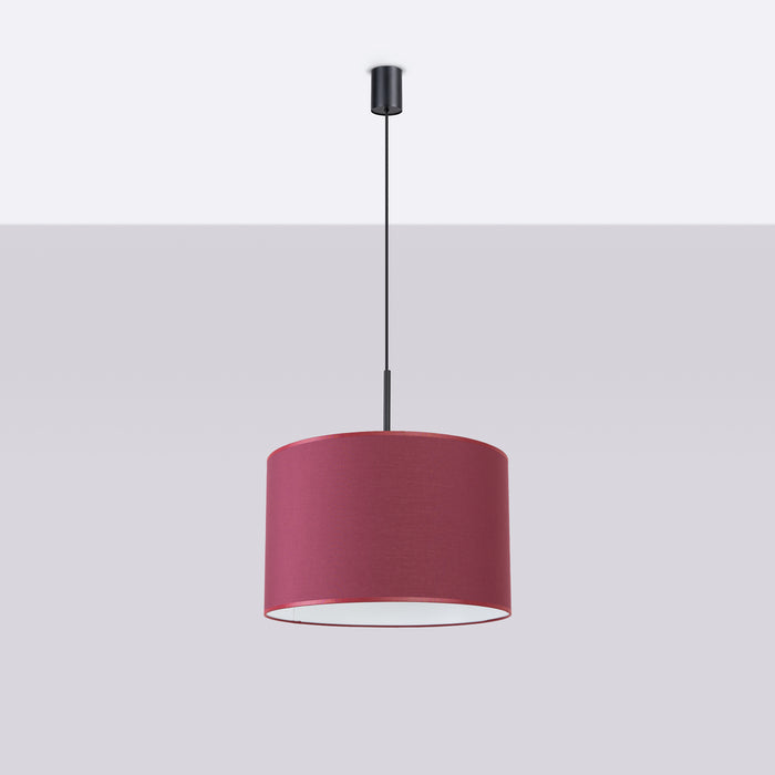 SOLLUX SL.1852 Lámpara colgante NEVIA burdeos burdeos/negro
