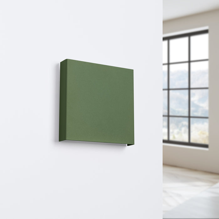 SOLLUX SL.2012 Aplique de pared VANTA verde oliva