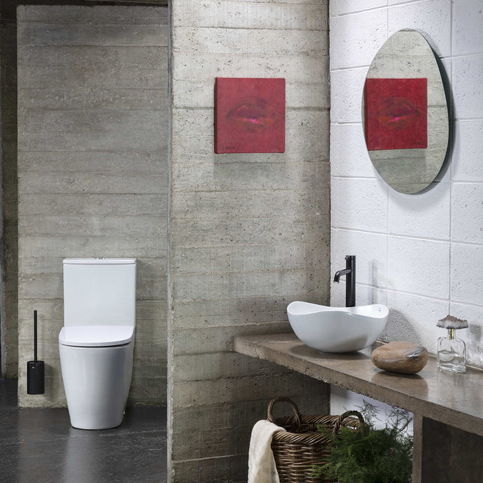 ROCA A327A13000 OHTAKE Lavabo de Sobre Encimera Fineceramic Color Blanco Brillo