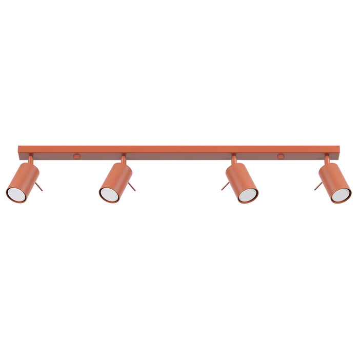 SOLLUX SL.1510 Plafón RING 4L rojo ocre ocre rojo