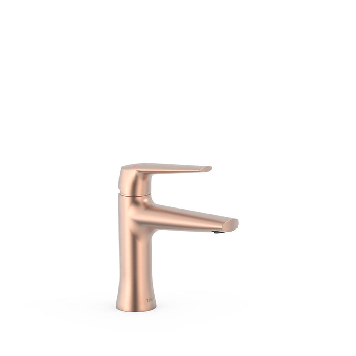 TRES 28110401OPM FUJI Eco-Efficient Single-Handle Sink 24K Matte Rose Gold Color
