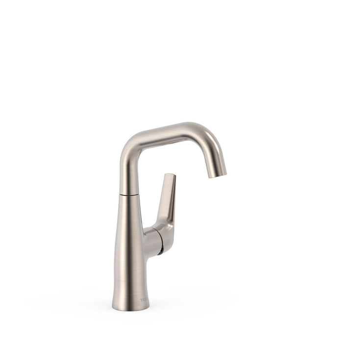 TRES 28144701AC FUJI Single-lever Faucet with Side Handle Sink Color Steel