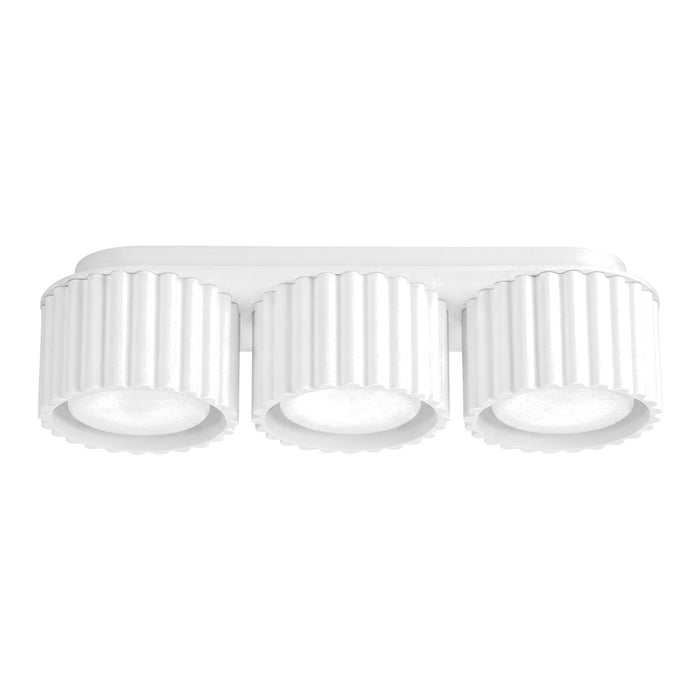 SOLLUX SL.2628 Plafón AURA 3 blanco Gx53