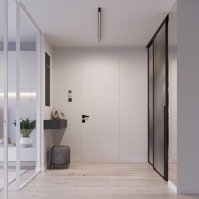 SOLLUX TH.283 SOREN Black LED Ceiling Lamp 3000K