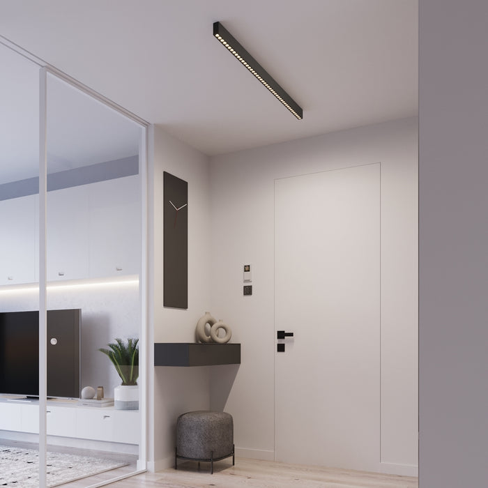 SOLLUX TH.283 SOREN Black LED Ceiling Lamp 3000K