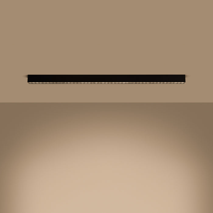 SOLLUX TH.283 SOREN Black LED Ceiling Lamp 3000K