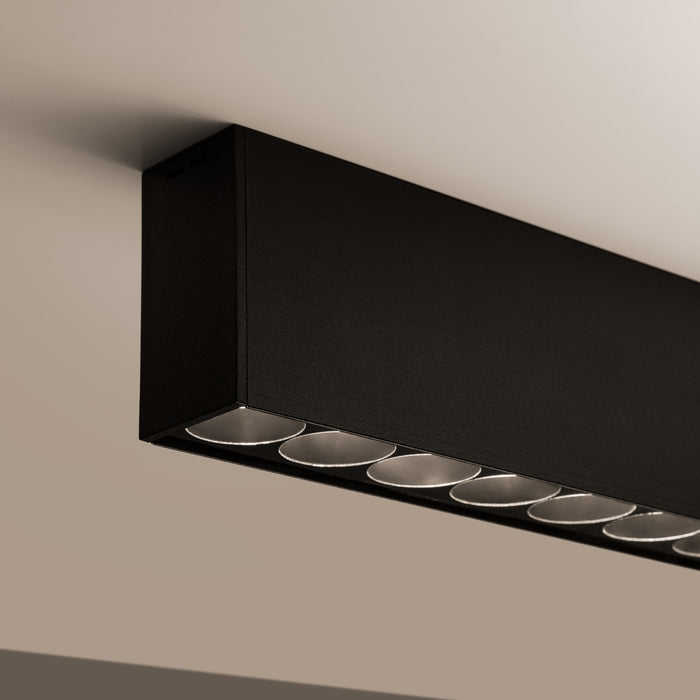 SOLLUX TH.283 SOREN Black LED Ceiling Lamp 3000K