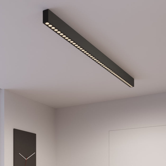 SOLLUX TH.284 SOREN Black LED Ceiling Lamp 4000K