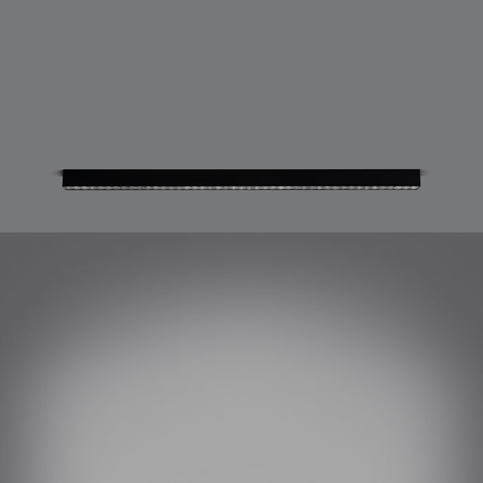 SOLLUX TH.284 SOREN Black LED Ceiling Lamp 4000K