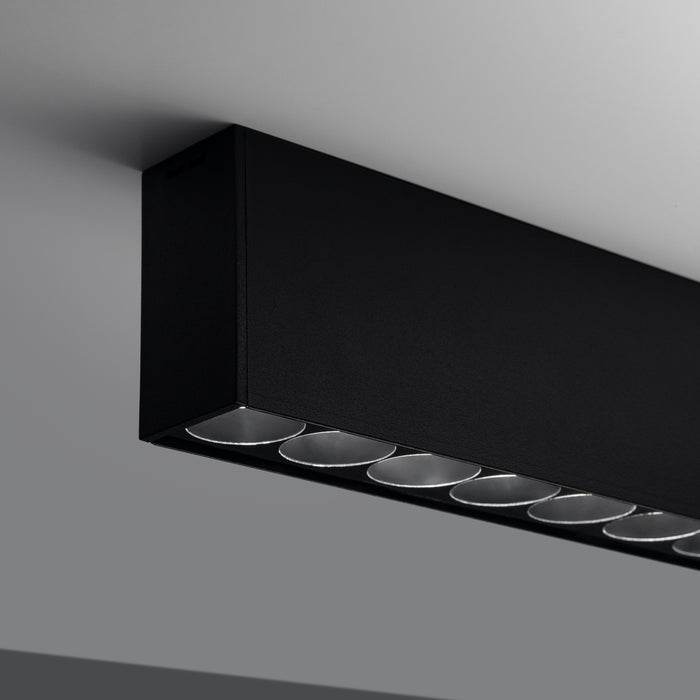 SOLLUX TH.284 SOREN Black LED Ceiling Lamp 4000K