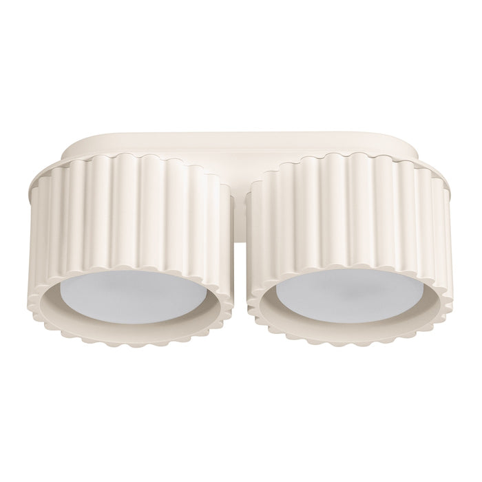 SOLLUX SL.1793 AURA Lámpara De Techo 2 Beige Gx53