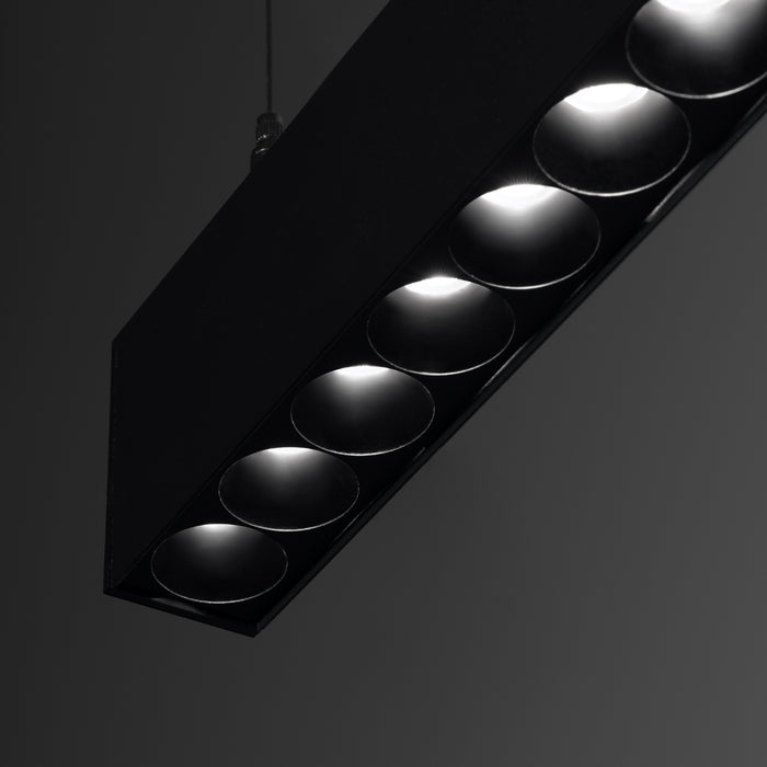 SOLLUX TH.286 SOREN Pendant Lamp Black LED 4000K