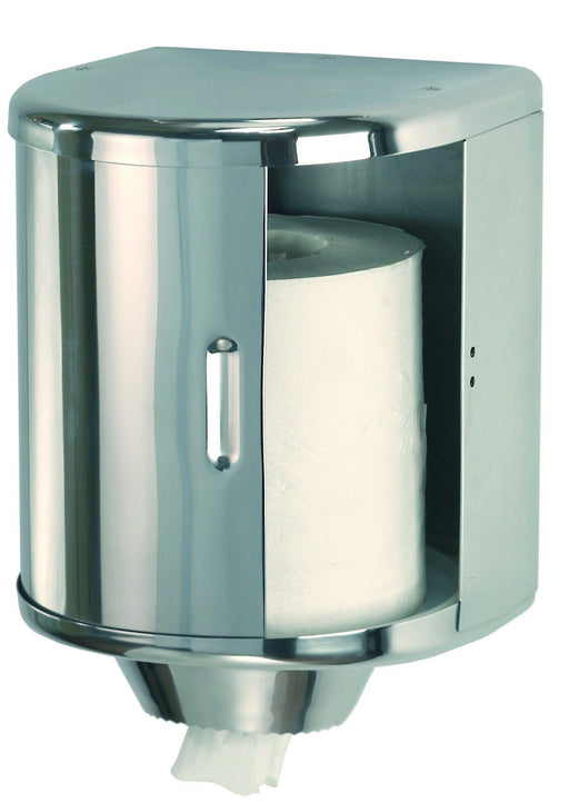 MEDICLINICS DT0303C Dispensador Papel Toalla Bobina Inox 5 a 7 Días Mediclinics 