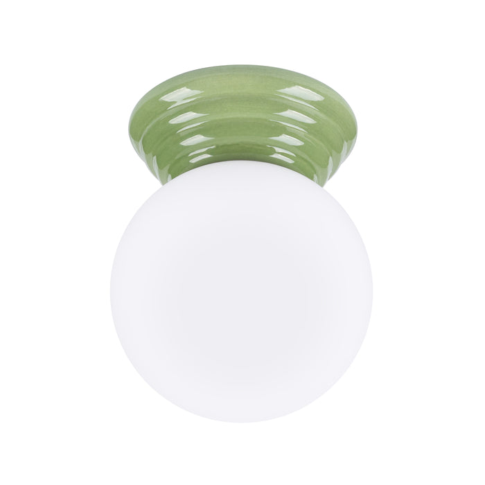 SOLLUX SL.1900 Lámpara de techo ZORI verde IP44 verde oliva