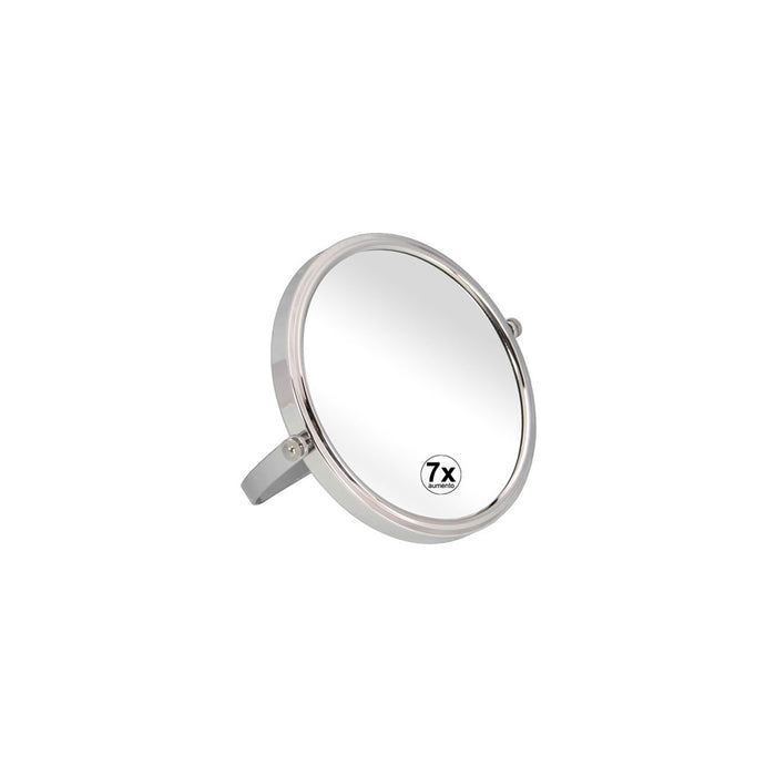 ARCOBAÑ FCES7CR17  Espejo Sobremesa Cromo Con Soporte 1/7 Aumentos 17cm