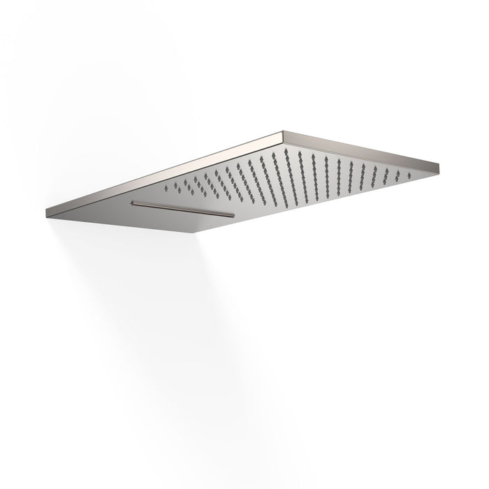 TRES 29990301AC COMPLEMENTOS DE DUCHA Rociador De Ducha A Pared Color Acero