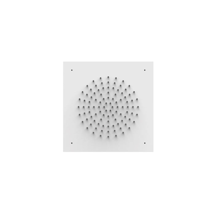 TRES 29995301BM COMPLEMENTOS DE DUCHA Rociador De Ducha Empotrado A Techo Color Blanco Mate