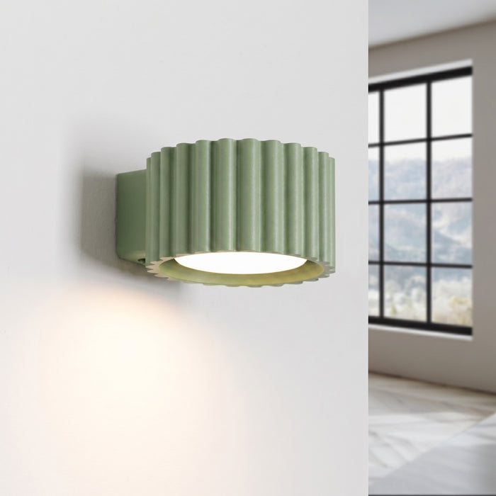 SOLLUX SL.2623 Aplique de pared AURA salvia Gx53