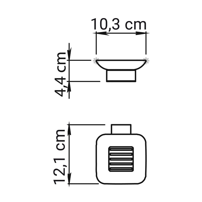 GEDY A5113800000 MAUI Jabonera Cepillado