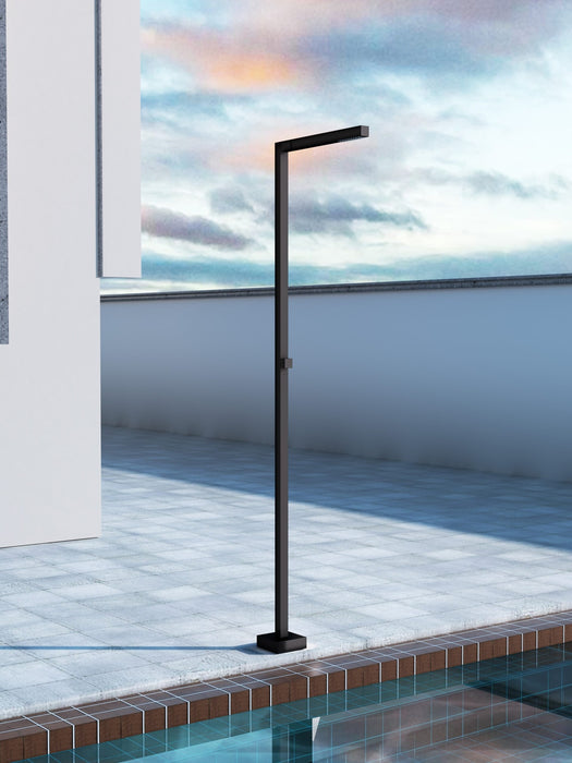 POOLIMEX GPA014/ANG ALABAMA Grifería De Piscina Acero S.316 Negro Mate