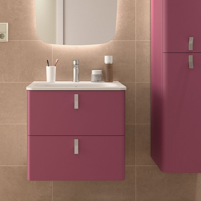 SALGAR UNIIQ Mueble-Lavabo Color Granate