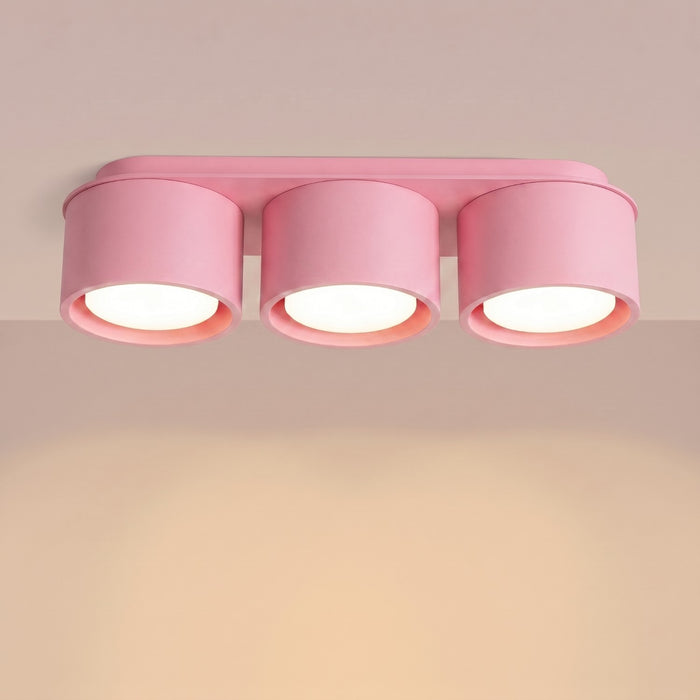 SOLLUX SL.2468 Plafón MODO 3 rosa Gx53