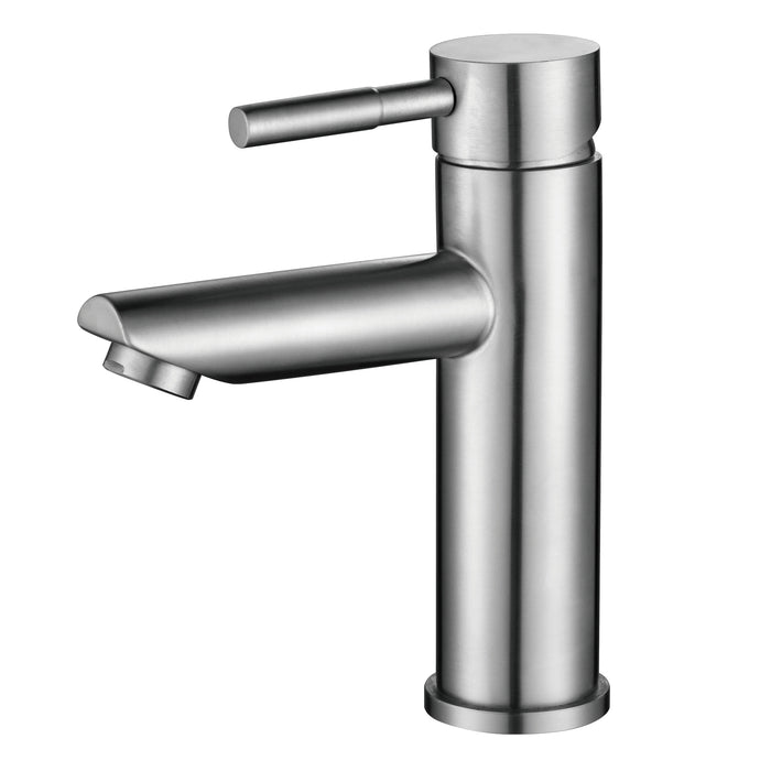 ARCOBAÑ 62AI111  Monomando Lavabo Acero I. Recto