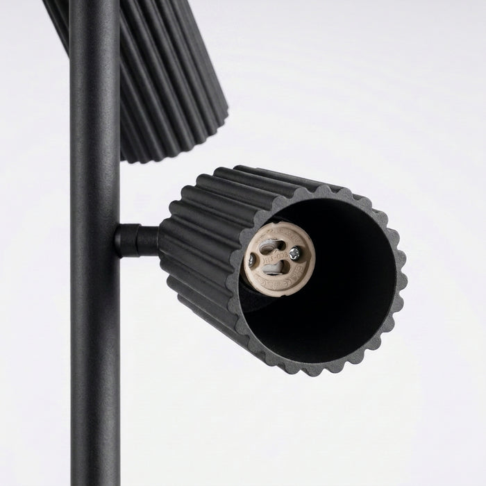 SOLLUX SL.2016 Lámpara de pie KARBON 3 negro