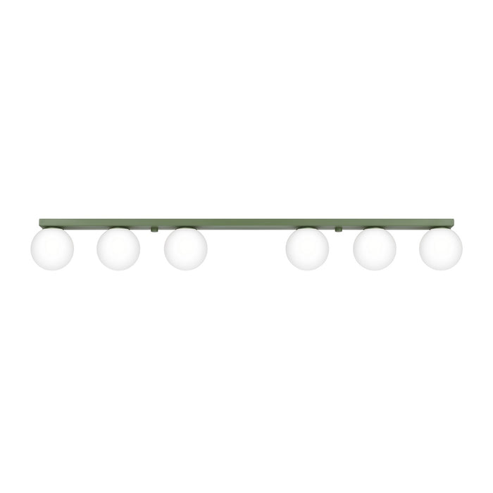 SOLLUX SL.2266 Plafón Yoli 6 Verde Oliva