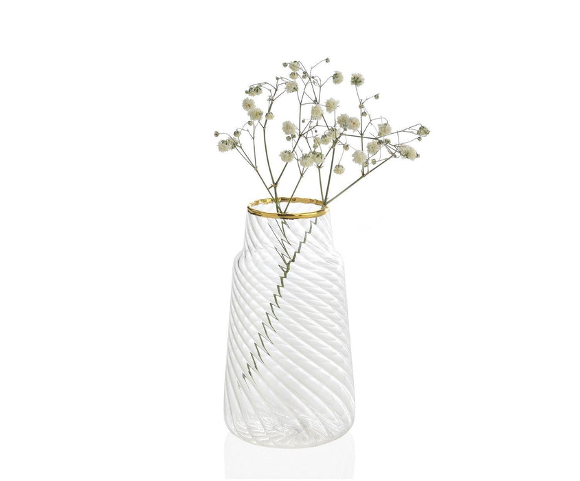 ANDREA HOUSE CR69068 Florero Mini Decorado Ø6x10,5 CM