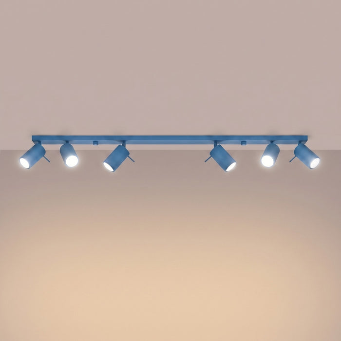 SOLLUX SL.2206 Plafón RING 6L azur