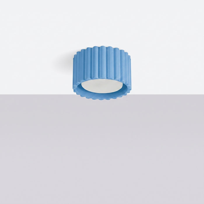 SOLLUX SL.2431 Plafón AURA 1 azur Gx53