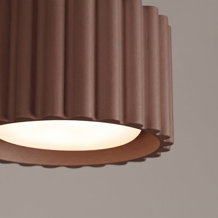 SOLLUX SL.2426 Plafón AURA 1 marrón Gx53