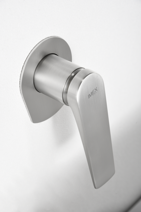 IMEX GLD055/AC DELOS Monomando Empotrado Lavabo (Acero S316)