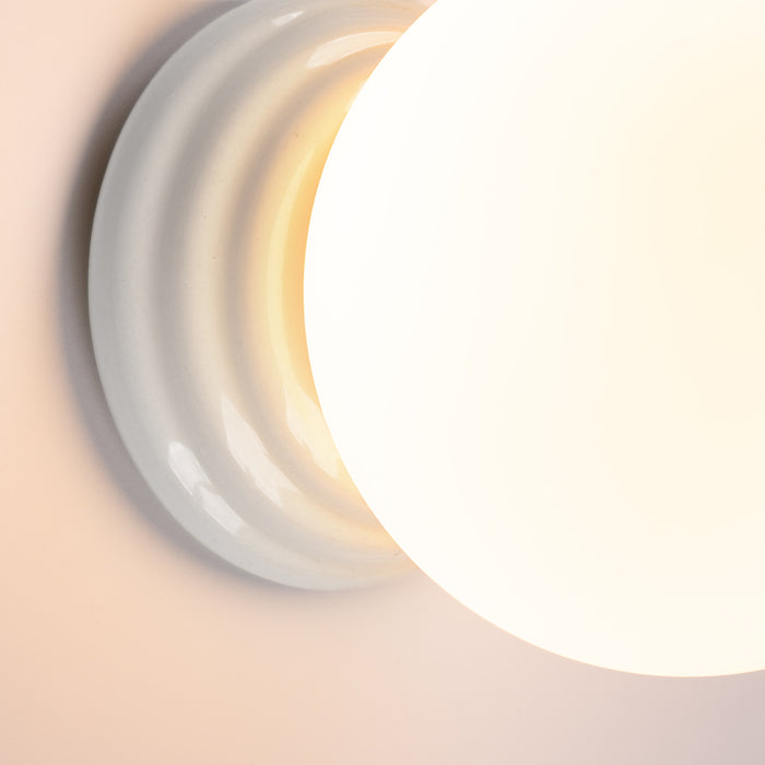 SOLLUX SL.1903 Aplique ZORI blanco IP44 blanco
