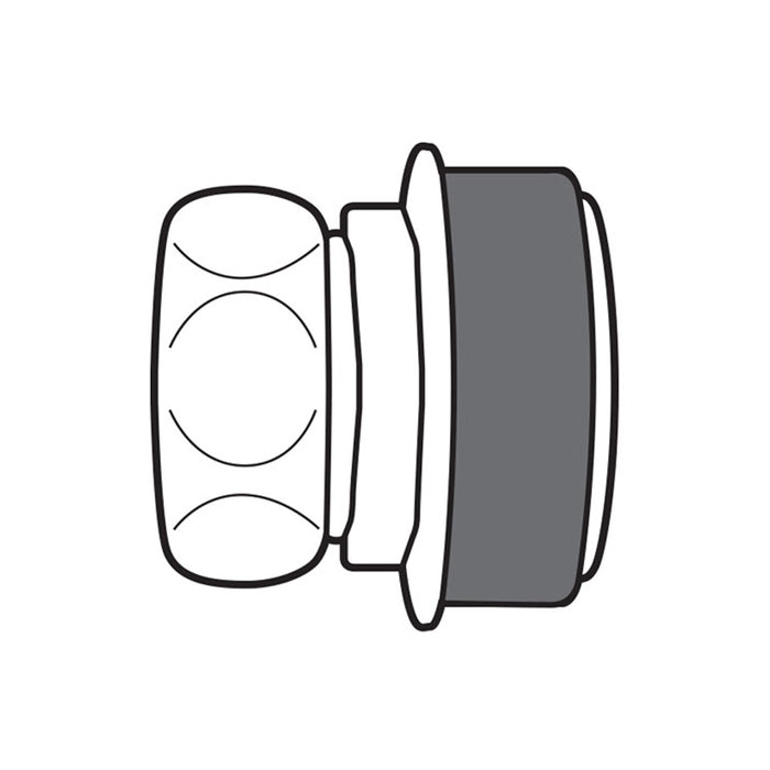PRESTO 44050 Racor union para tubo de descarga diámetro exterior 32 mm Cromo