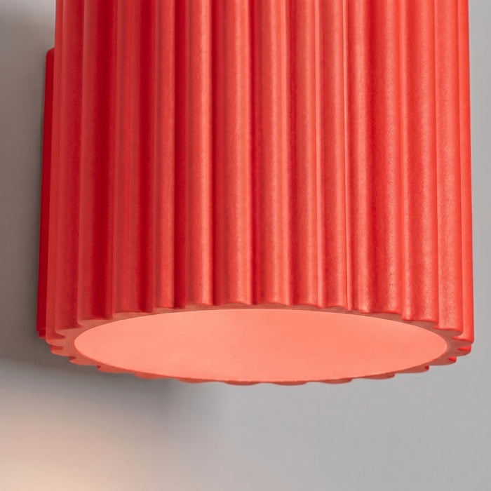 SOLLUX SL.2420 Aplique de pared AURA rojo G9