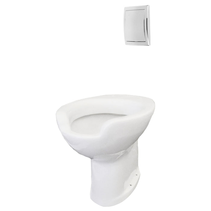 PRESTO 88206 Inodoro Prestowash Basic salida a pared con tapa asiento + 1000 A Blanco Blanco