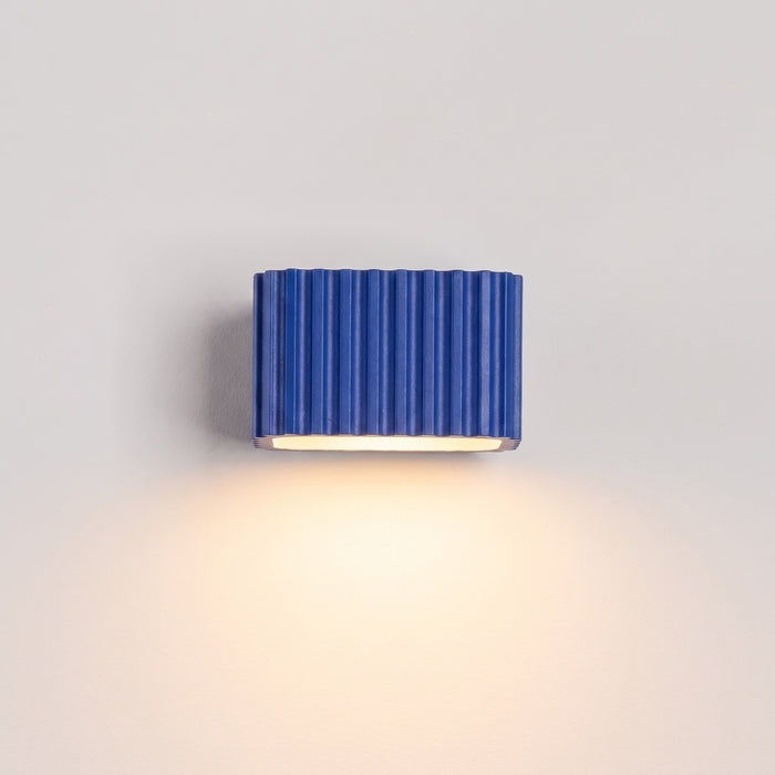 SOLLUX SL.3066 Lámpara De Pared Riff Azul Ultramar Gx53