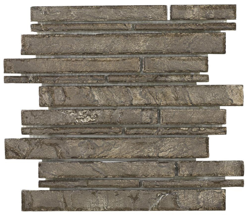 DUNE 187282 DUENDE COPPER 30x30 Mosaico Piedra Arenisca