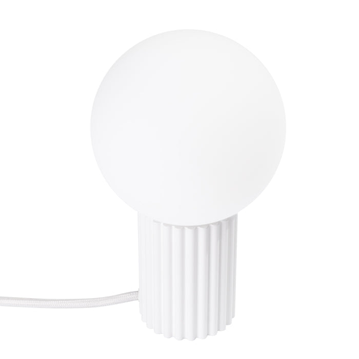 SOLLUX SL.1711 HALO Lámpara De Mesa Blanca
