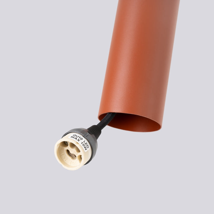 SOLLUX SL.1491 Lámpara colgante LAGOS 3L rojo ocre ocre rojo